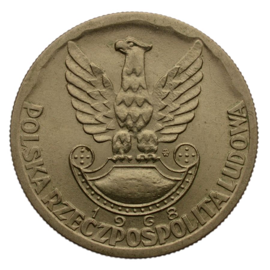 10 zlotych 1968 r. - XXV lat Ludowego Wojska Polskiego (M631)