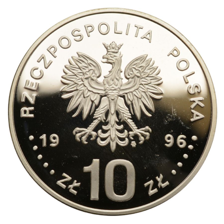 10 zlotych - Zygmunt August (popiersie)