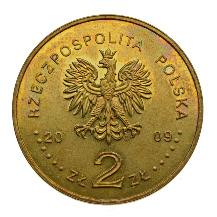 2 zlote - 180 lat bankowosci charakterystycznej w Polsce