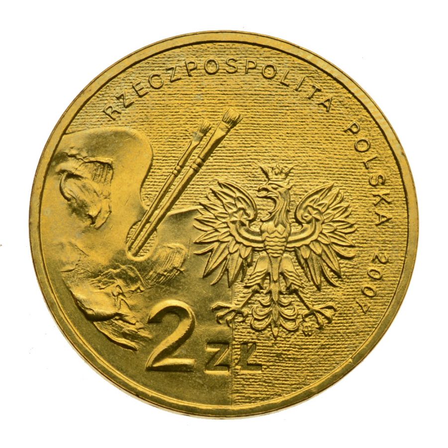 2 zlote - Polscy malarze XIX/XX wieku - Leon Wyczуlkowski