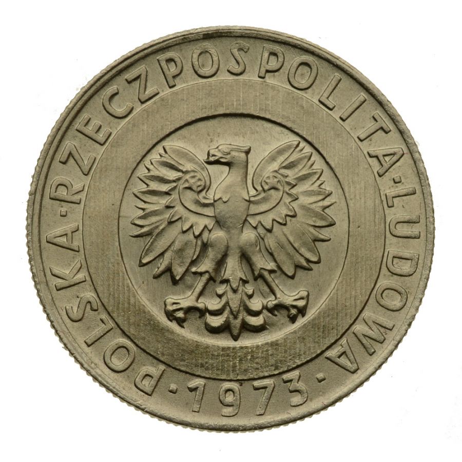 20 zlotych 1973 r. - Wiezowiec, Klosy (M691)