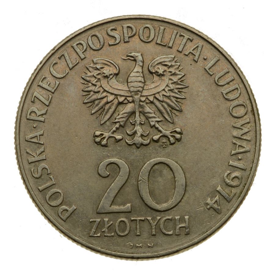20 zlotych 1974 r. - XXV lat RWPG (M629)