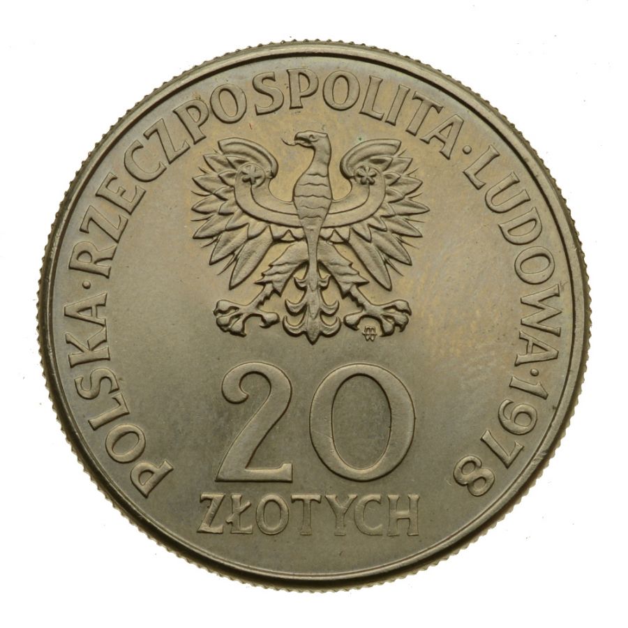 20 zlotych 1978 r. - Maria Konopnicka (M693)