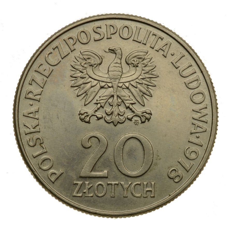20 zlotych 1978 r. - Maria Konopnicka (M694)