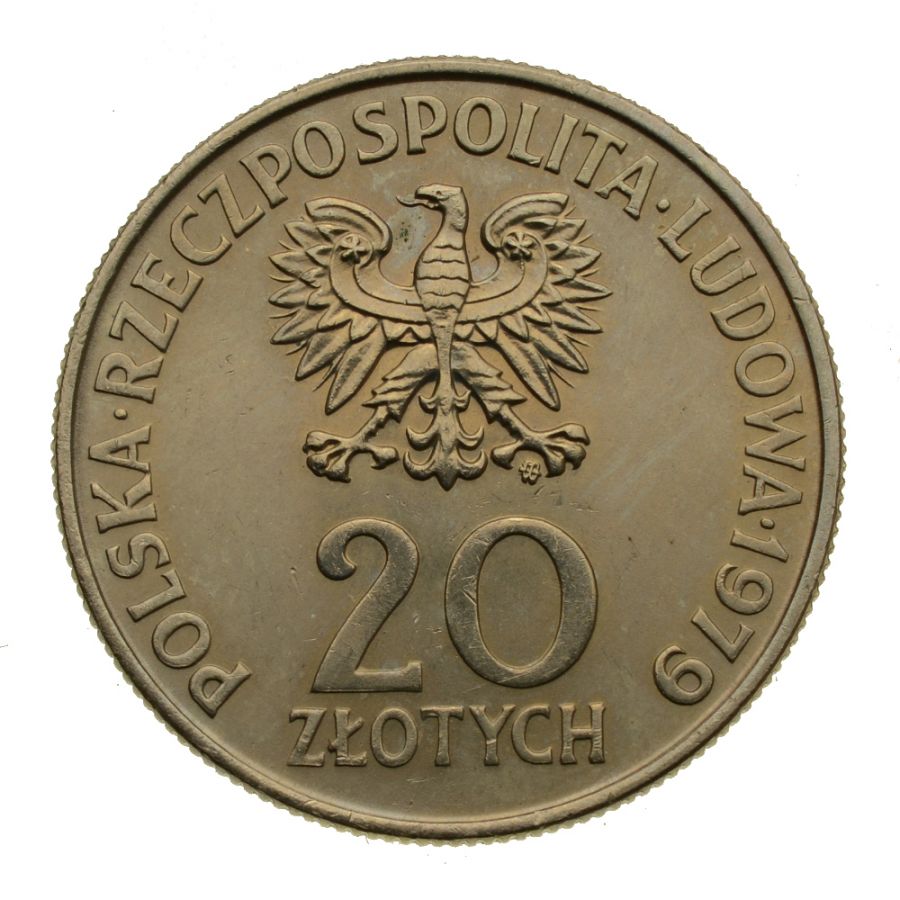 20 zlotych 1979 r. - Miedzynarodowy Rok Dziecka (M143)