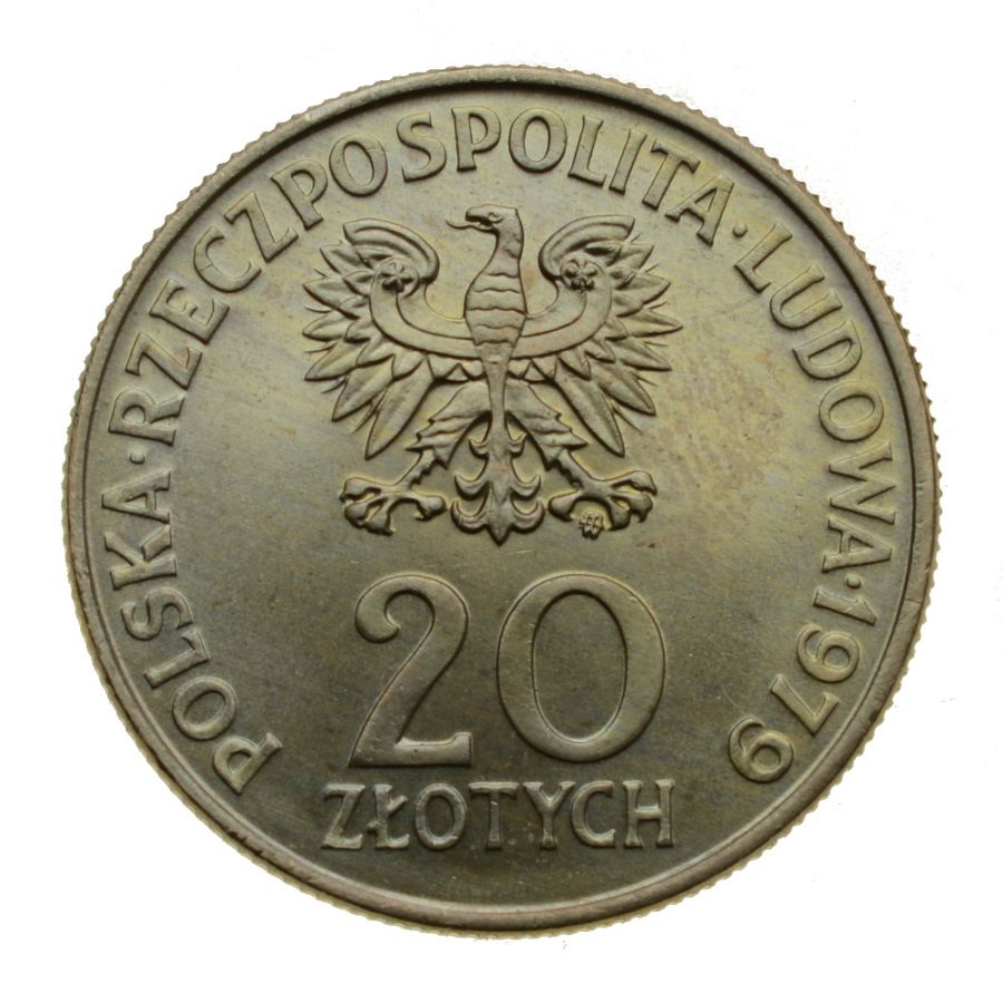 20 zlotych 1979 r. - Miedzynarodowy Rok Dziecka (M176)