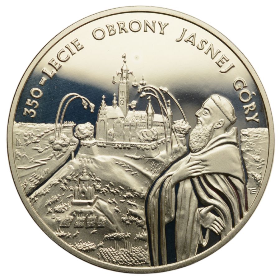 20 zlotych - 350-lecie obrony Jasnej Gуry