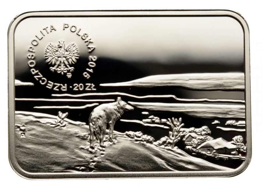 20 zlotych - Polscy malarze XIX/XX wieku - Alfred Wierusz-Kowalski