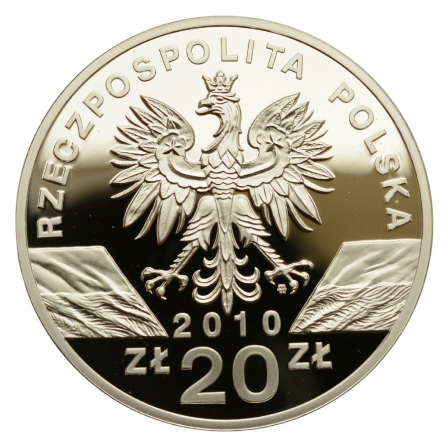 20 zlotych - Zwierzeta swiata - Podkowiec maly