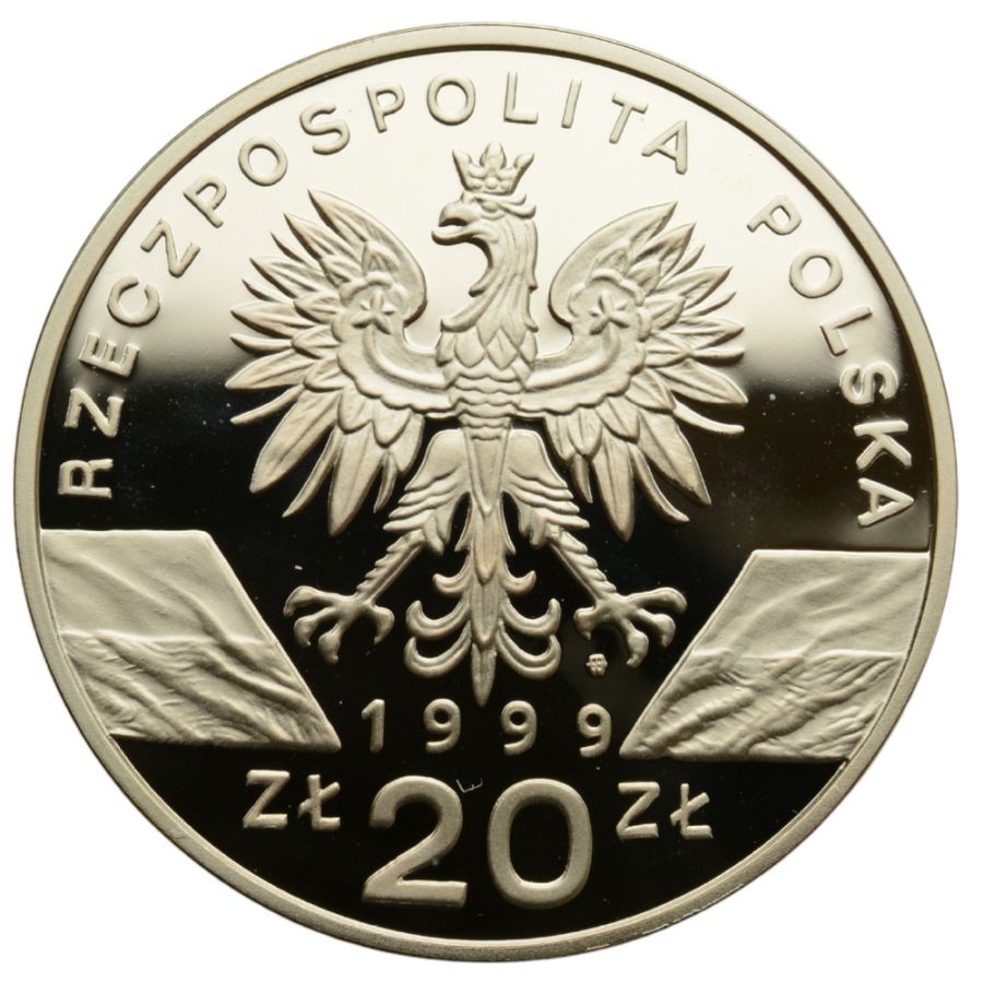 20 zlotych - Zwierzeta swiata - Wilki