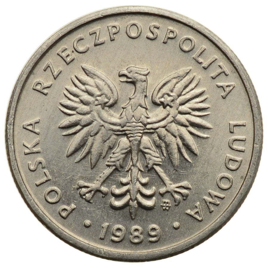 5 zlotych 1989 r. (M498)