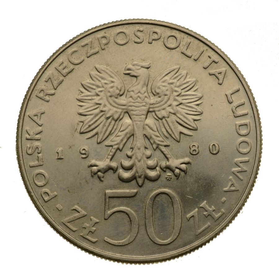 50 zlotych 1980 r. - Boleslaw Chrobry (M229)