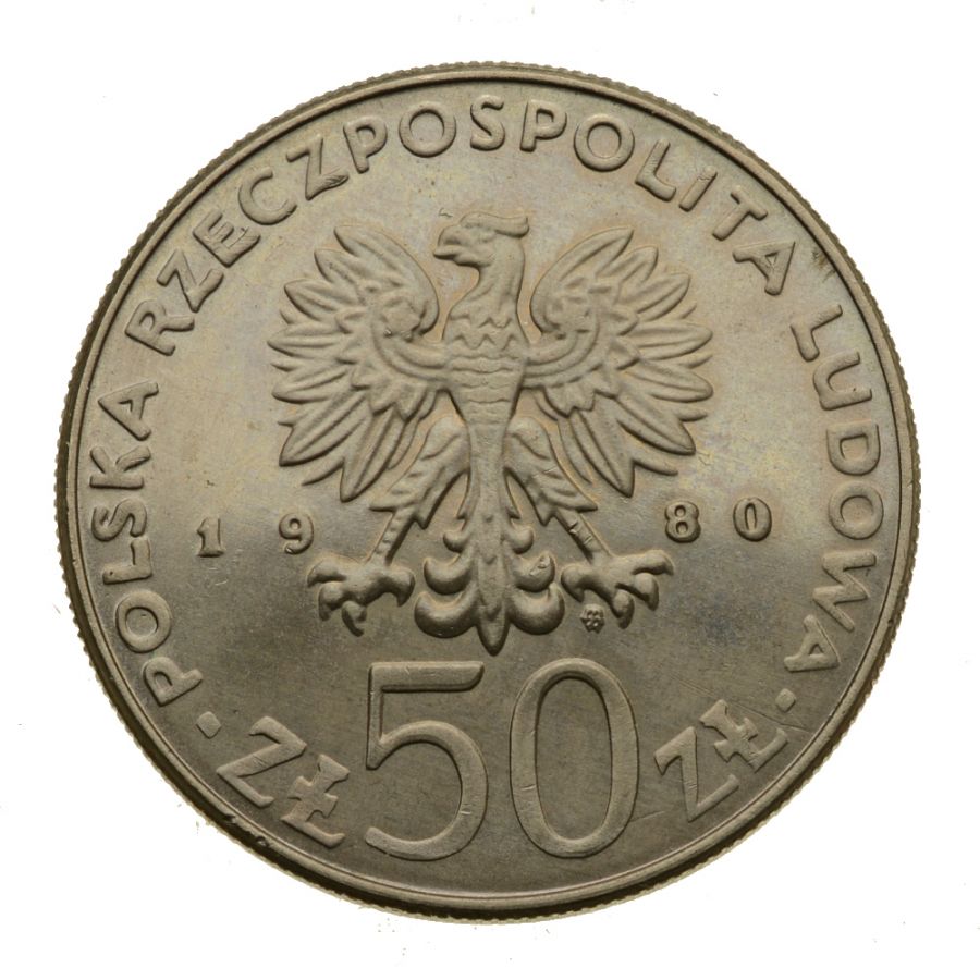 50 zlotych 1980 r. - Boleslaw Chrobry (M295)