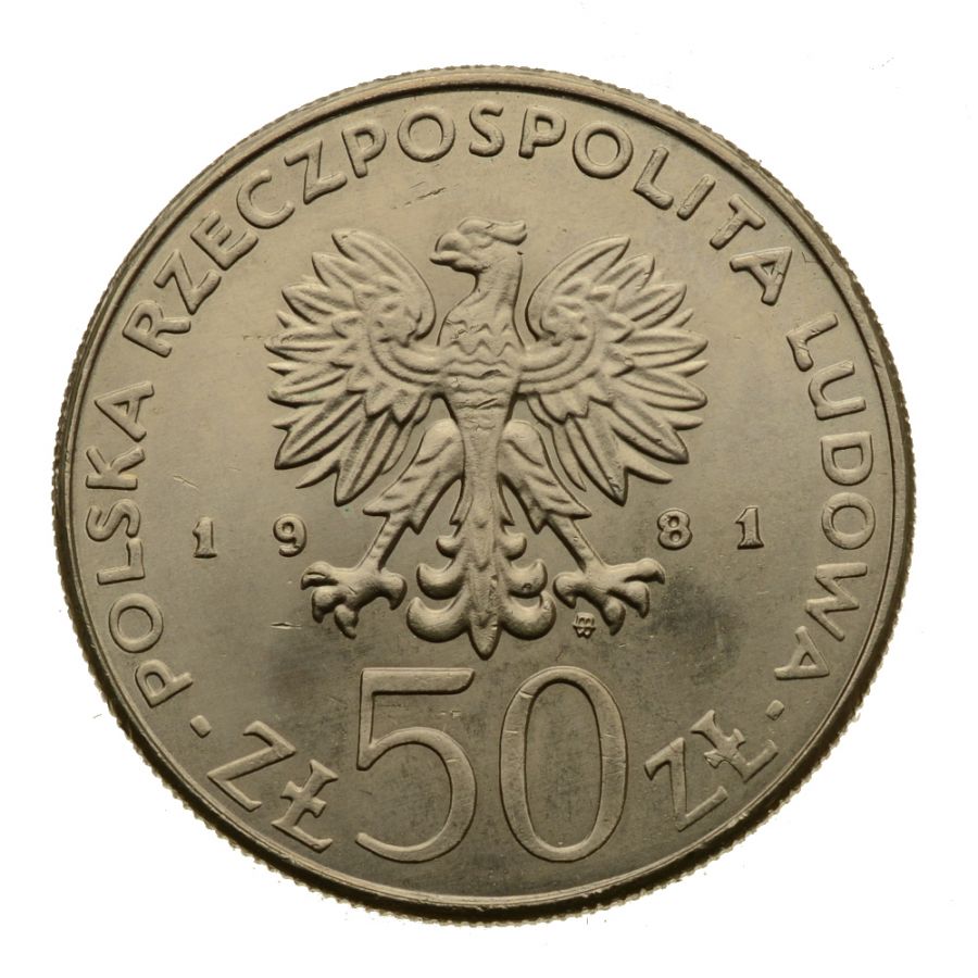 50 zlotych 1981 r. - Wladyslaw Herman (M231)