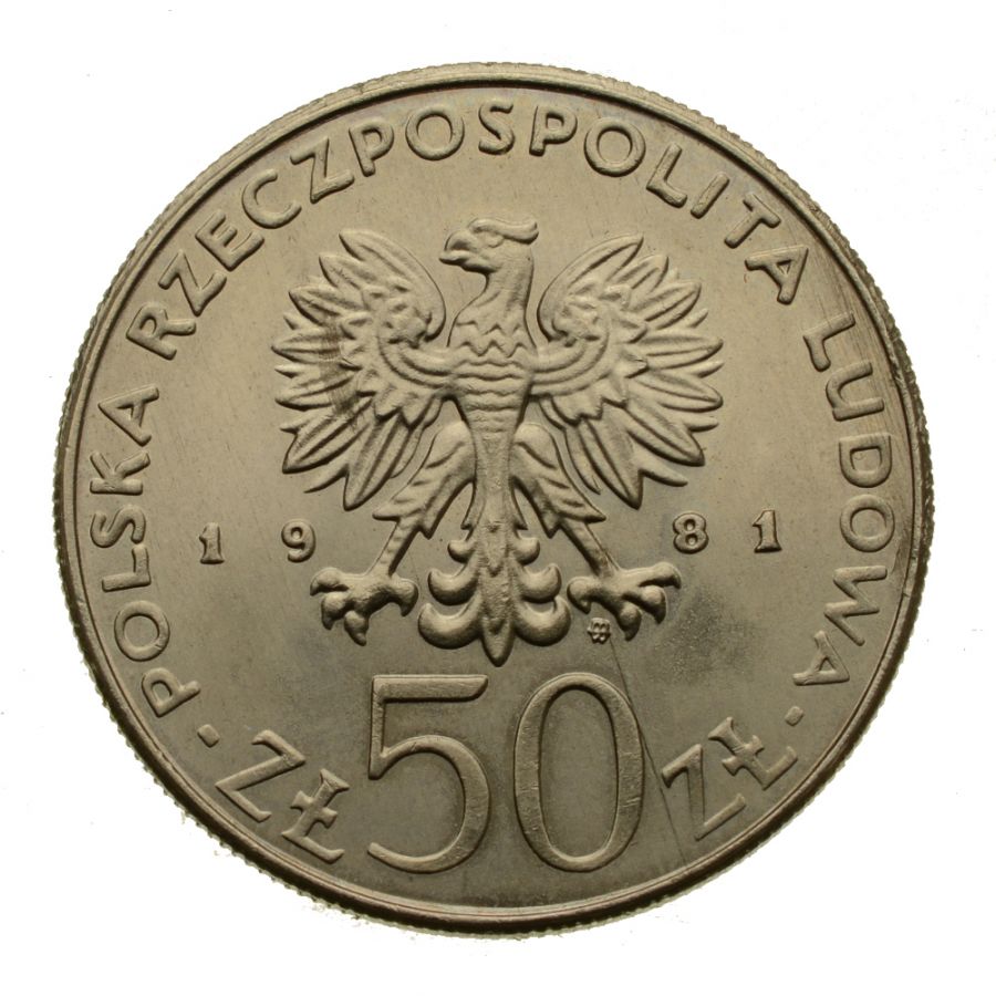 50 zlotych 1981 r. - Wladyslaw Herman (M298)