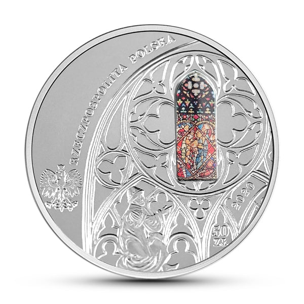 50 zlotych - 700-lecie konsekracji kosciola Mariackiego w Krakowie