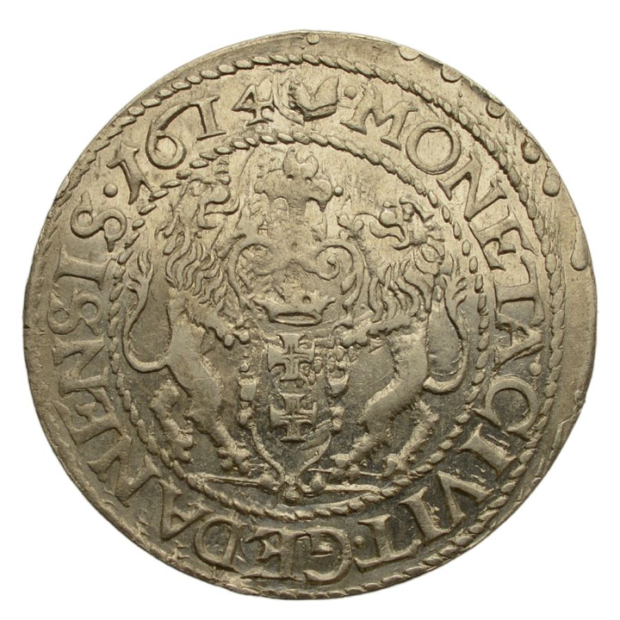 Zygmunt III Waza - Ort Gdanski 1614 r.