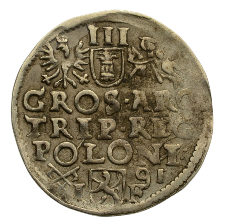 Zygmunt III Waza - Trojak 1591 r. (Poznan)