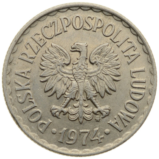 1 zloty 1974 r. (M453)