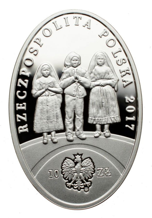 10 zlotych - 100-lecie objawien fatimskich