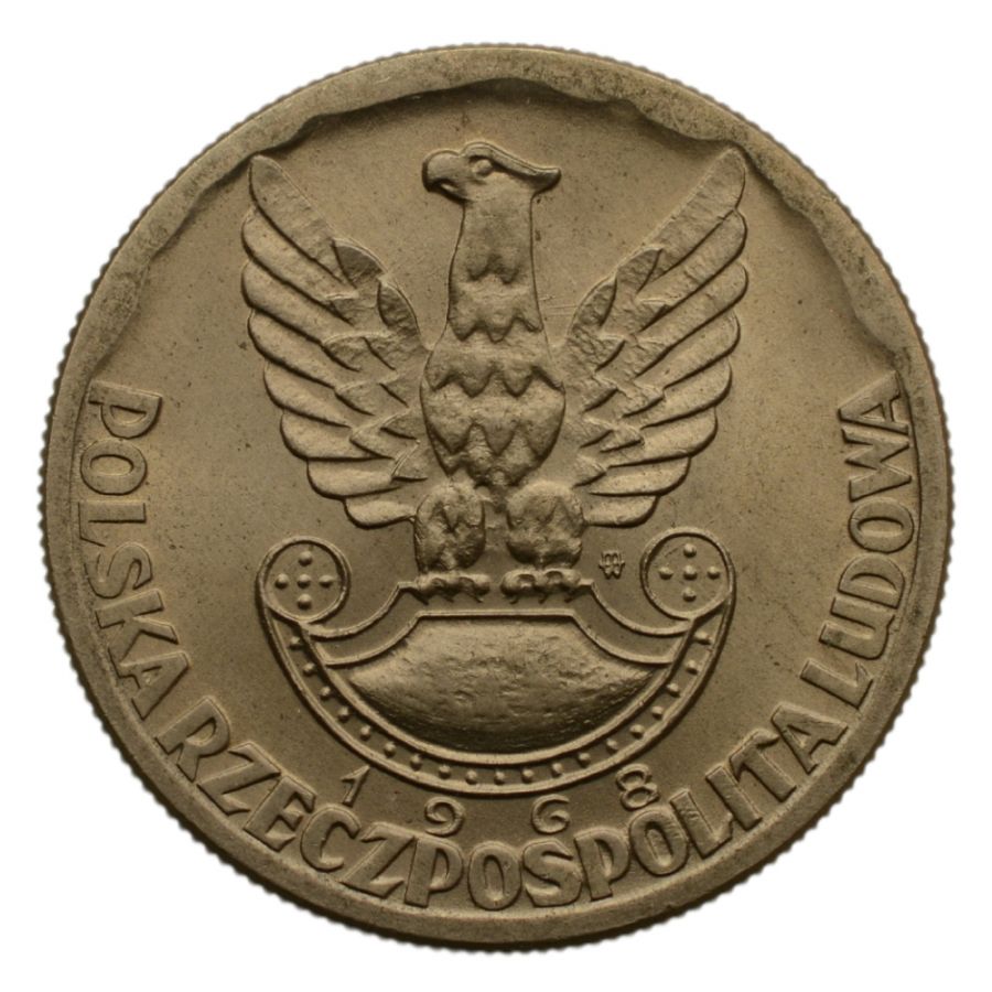 10 zlotych 1968 r. - XXV lat Ludowego Wojska Polskiego (M630)