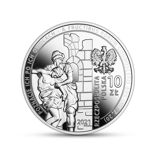 10 zlotych - 30-lecie wznowienia dzialalnosci Caritas Polska