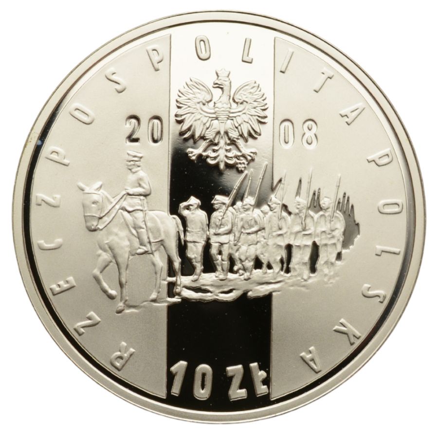 10 zlotych - 90. rocznica Powstania Wielkopolskiego