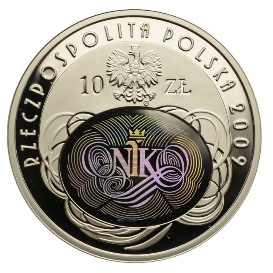 10 zlotych - 90. rocznica NIK