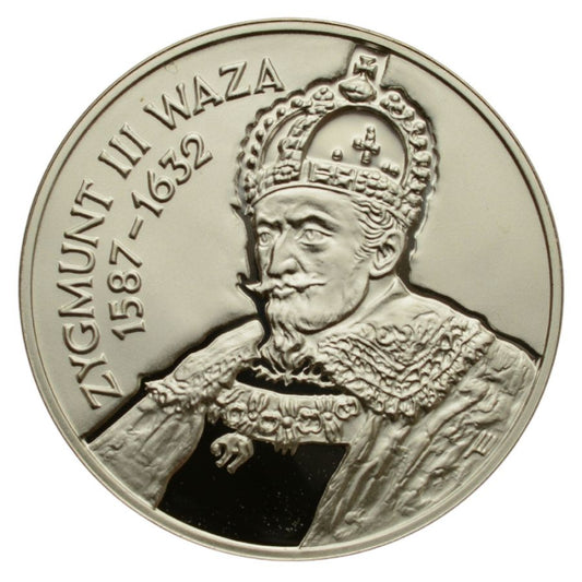 10 zlotych - Zygmunt III Waza (popiersie)