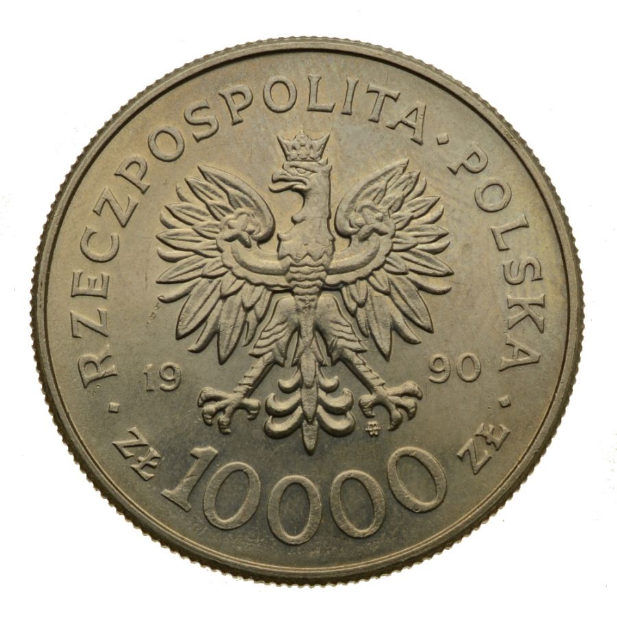 10000 zlotych 1990 r. - Solidarnosc (M327)