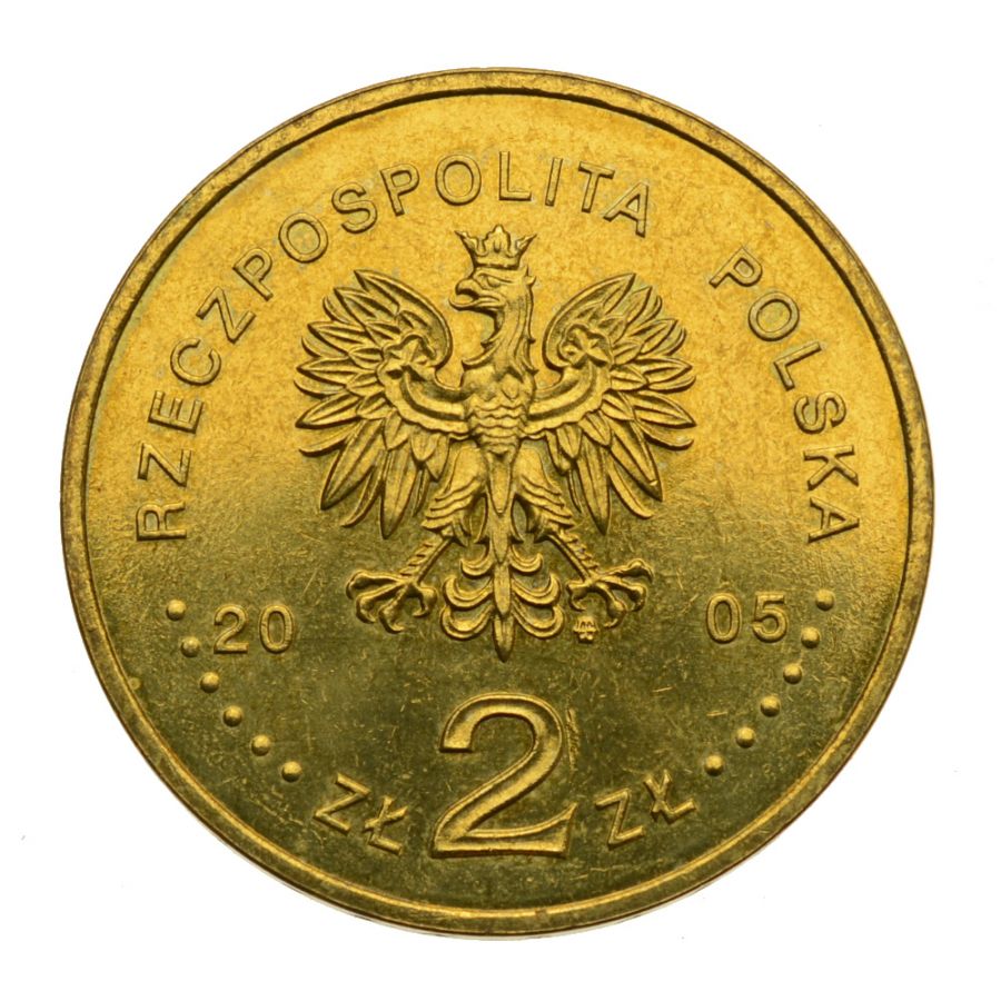 2 zlote - 60. rocznica zakonczenia II Wojny Swiatowej