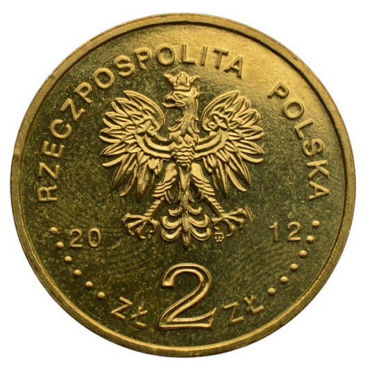 2 zlotych - Mistrzostwa Europy w Pilce Noznej - EURO 2012