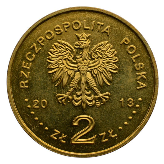 2 zlote - Polskie okrety: Niszczyciel rakietowy - Warszawa