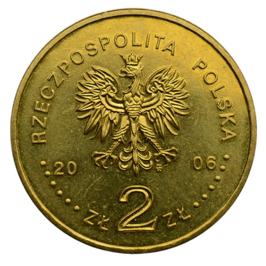 2 zlotych - XX Zimowe Igrzyska Olimpijskie - Turyn 2006