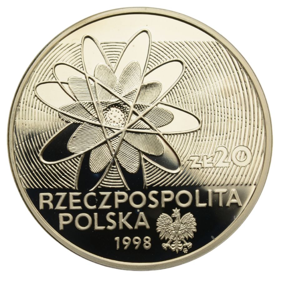 20 zlotych - 100 lat odkrycia Polonu i Radu