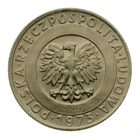 20 zlotych 1973 r. - Wiezowiec, Klosy (M691)