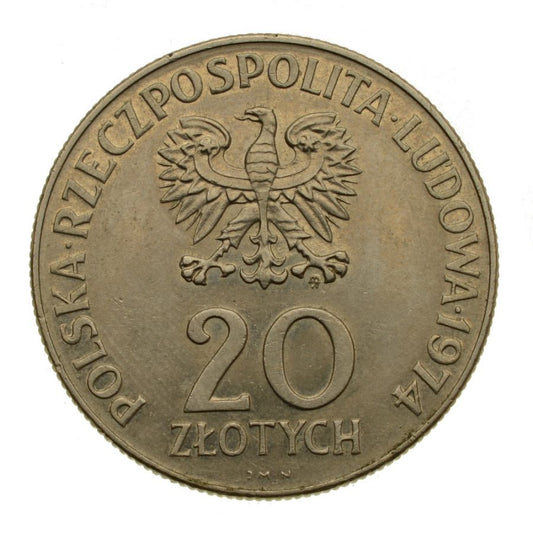 20 zlotych 1974 r. - XXV lat RWPG (M140)