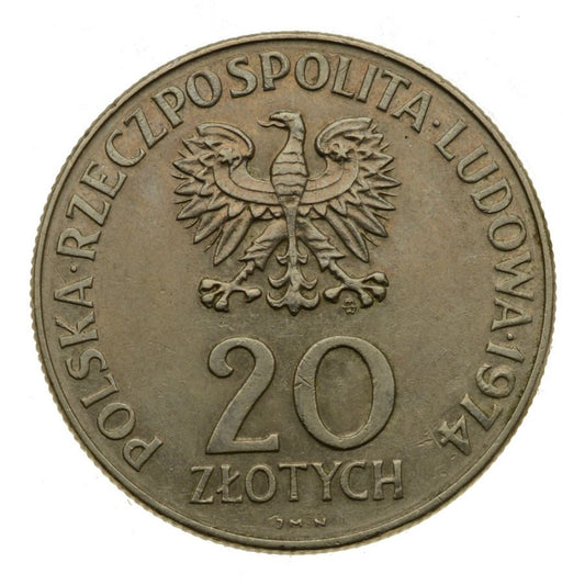 20 zlotych 1974 r. - XXV lat RWPG (M629)
