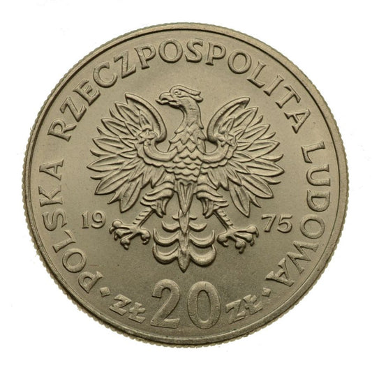 20 zlotych 1975 r. - Marceli Nowotko (M828)
