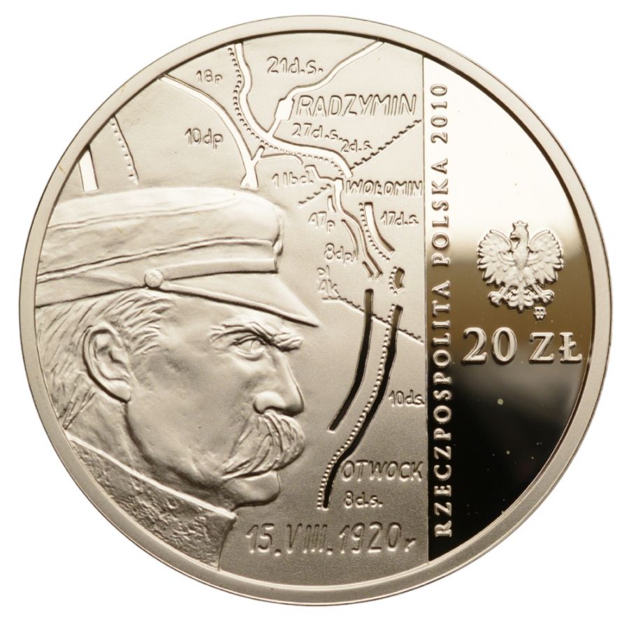 20 zlotych - 90. rocznica Bitwy Warszawskiej