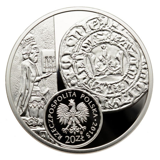 20 zlotych - Historia Monety Polskiej - grosze Kazimierza Wielkiego