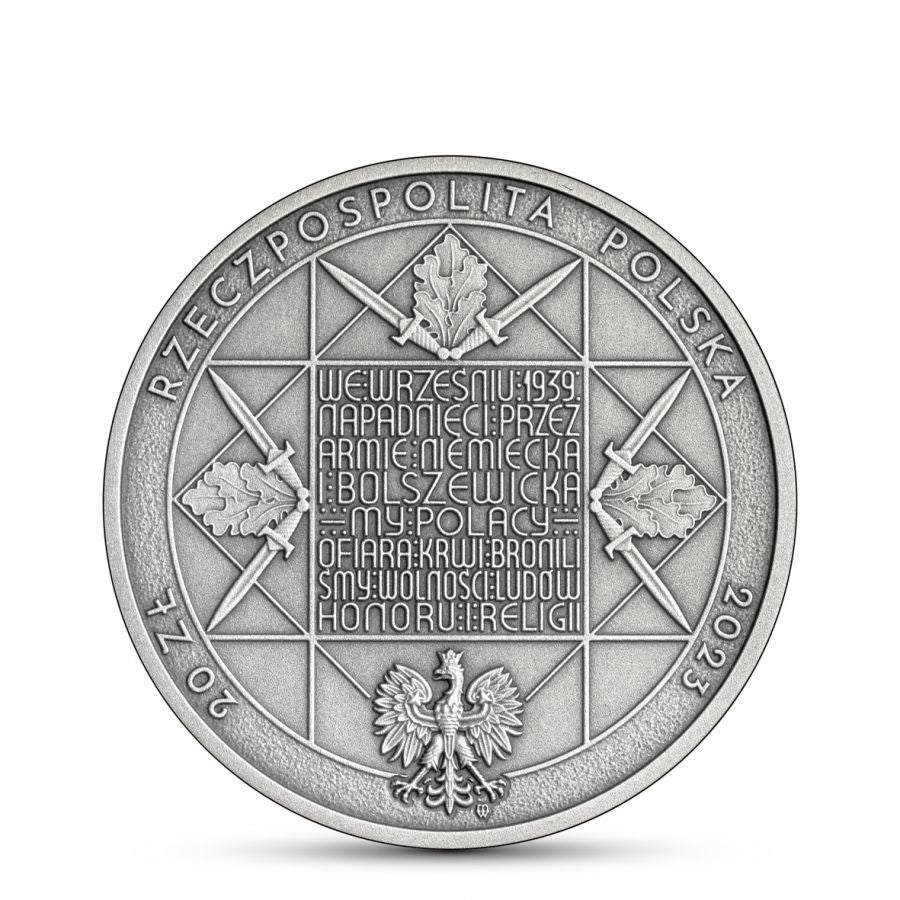 20 zlotych - Sowiecka agresja na Polske - 17 IX 1939 r.