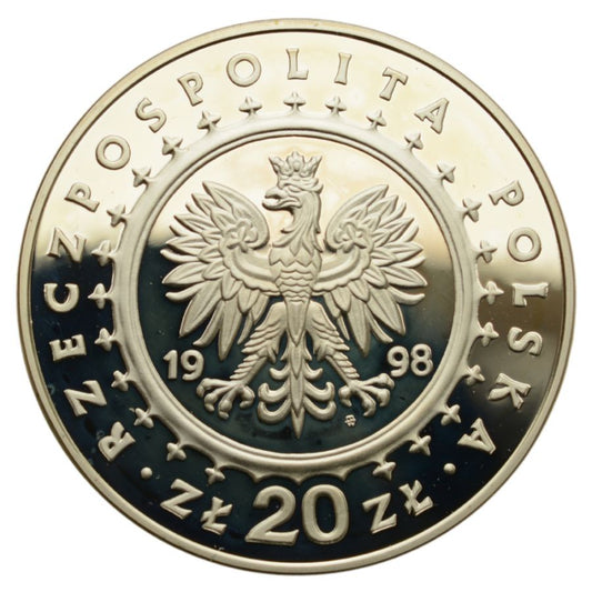 20 zlotych - Zamek w Kуrniku