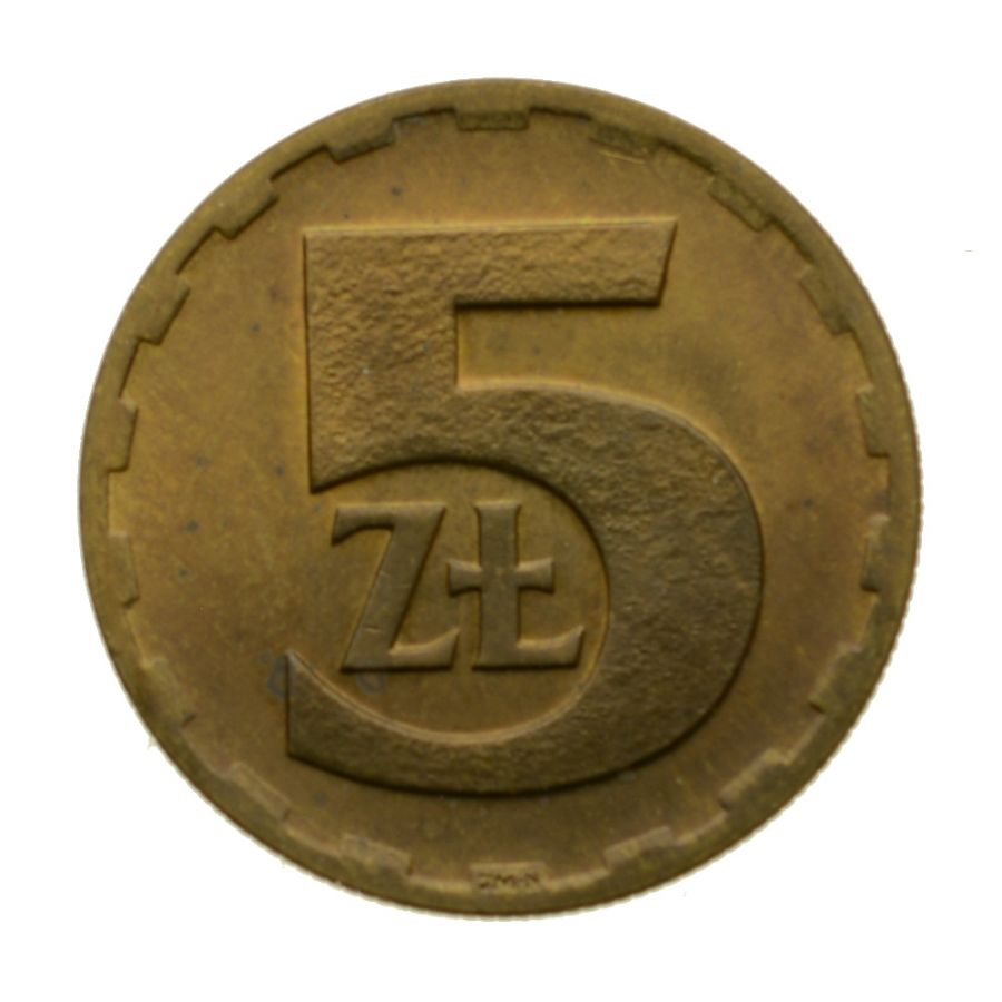 5 zlotych 1977 r. (M790)