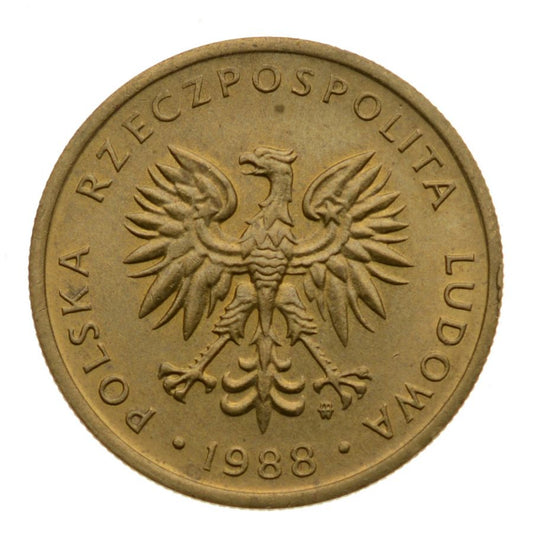 5 zlotych 1988 r. (M496)