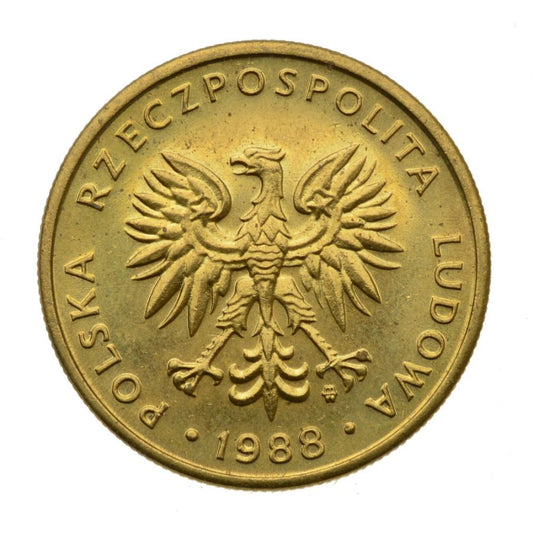 5 zlotych 1988 r. (M800)