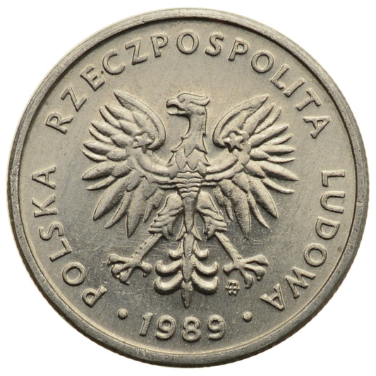 5 zlotych 1989 r. (M498)