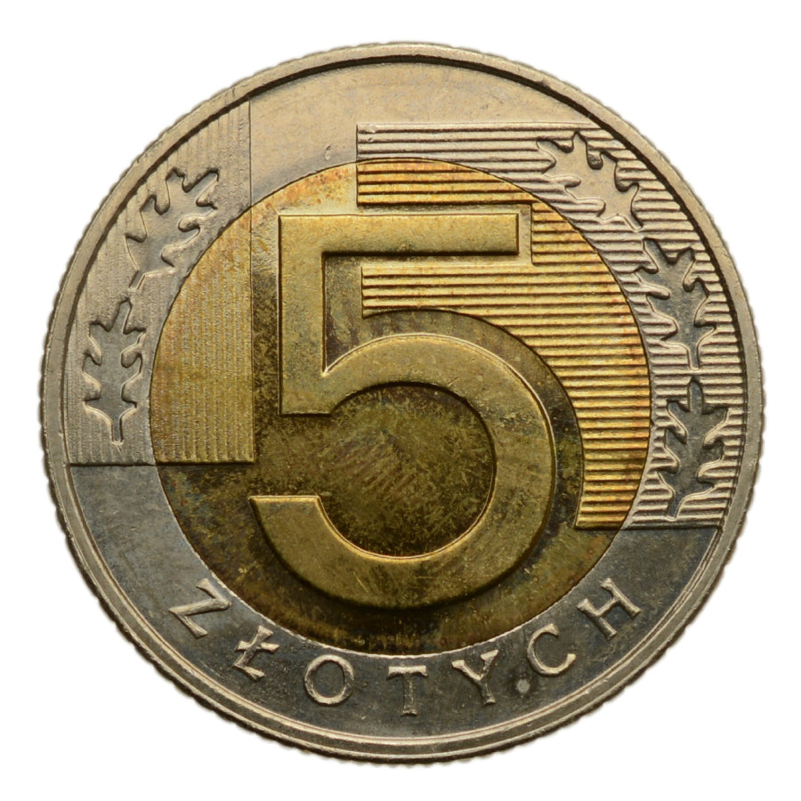 5 zlotych 2021 r. (M898)