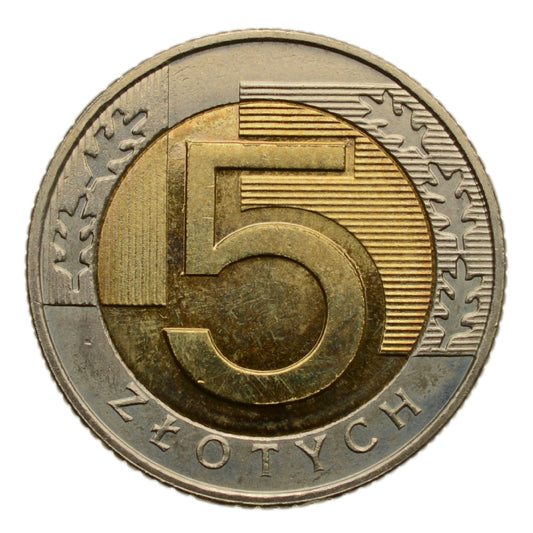 5 zlotych 2022 r. (M899)