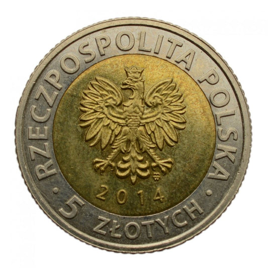 5 zlotych - Odkryj Polske - Zamek Krуlewski w Warszawie